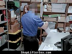 Teen Shoplifter Punished