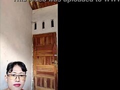 Ladyboy Masturbates Cum!