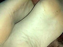 Intense Stockings Footjob