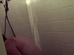 spying shower girl
