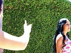 Joining Interracial Threesome