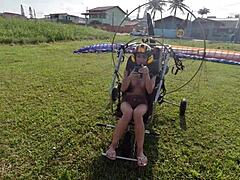 Priscila Masturbates Outdoors