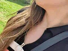 Masturbating Outdoors After Shopping