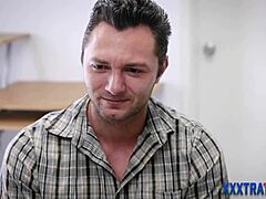 Teen tits spermed threesome