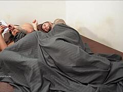 Sharing Bed Wet Panties