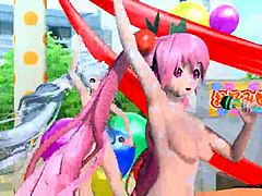 Hatsune Miku colorful