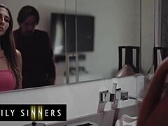 Petite Brunette Side Fuck