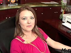 Brunette Creampie Thrill