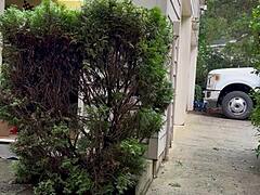 Naked Gardening Exhibitionist