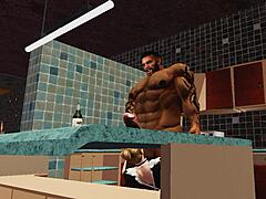 Maid Interracial Encounter