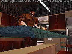 Maid Interracial Encounter