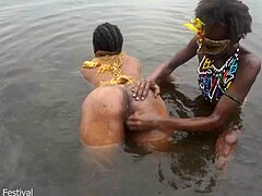 Passionate Lesbian Bath