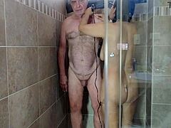 Sexy Shower Shave!