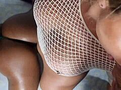 hot interracial trans fuck