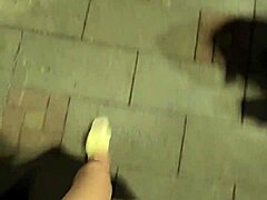 Shemale Outdoor Masturbation