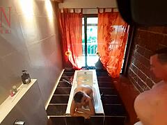 Shower Shaving Voyeur