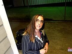 Brunette Deep Blowjob