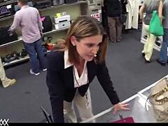 Business Lady Pounded