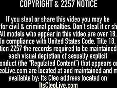 cleo legs masturbate