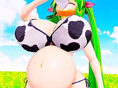 cosplay belly expansion