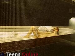 Neighbor Masturbates