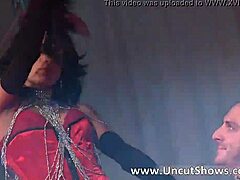 Slutty Brunette Strip