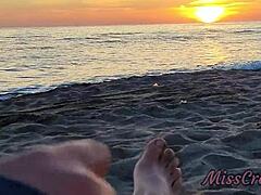 Public Beach Cumshot