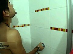 shower creampie fuck