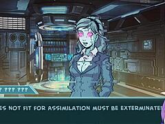 Lesbian Strapon Threesome