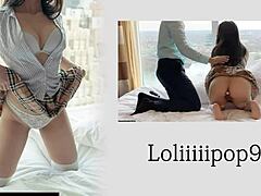 Asian Buttplug Masturbation