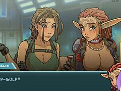 Lesbian Strapon Threesome