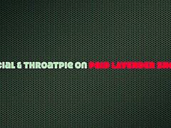 Goth throatpie facial