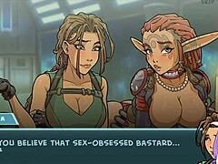 Lesbian Strapon Threesome