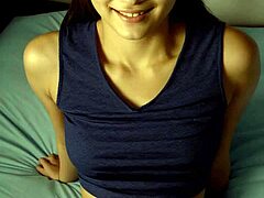 Blindfolded Lingerie Tease