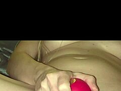 blonde wet toy orgasm