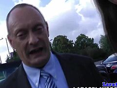 mature nurse fingering