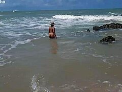 nudist beach flash