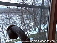 Teen Black Dildo Stretch