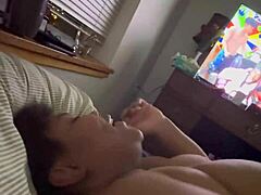 milf's titty rub