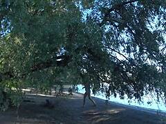 Milf Pissing Outdoor