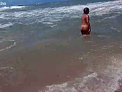 nudist beach flash
