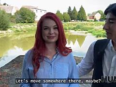 Public Redhead Seduction