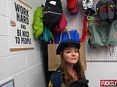 sexy cop stealing
