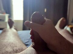 sunlit cock stroke
