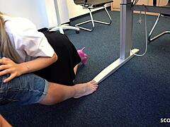 german teacher threesome