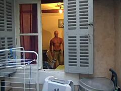 Sporty Brunette Tease