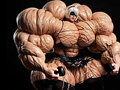 Giantess Muscle Growth