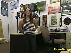 nerdy teen cash fuck