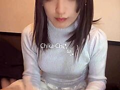 Crossdresser Masturbates