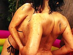 Outdoor Lesbian Orgy